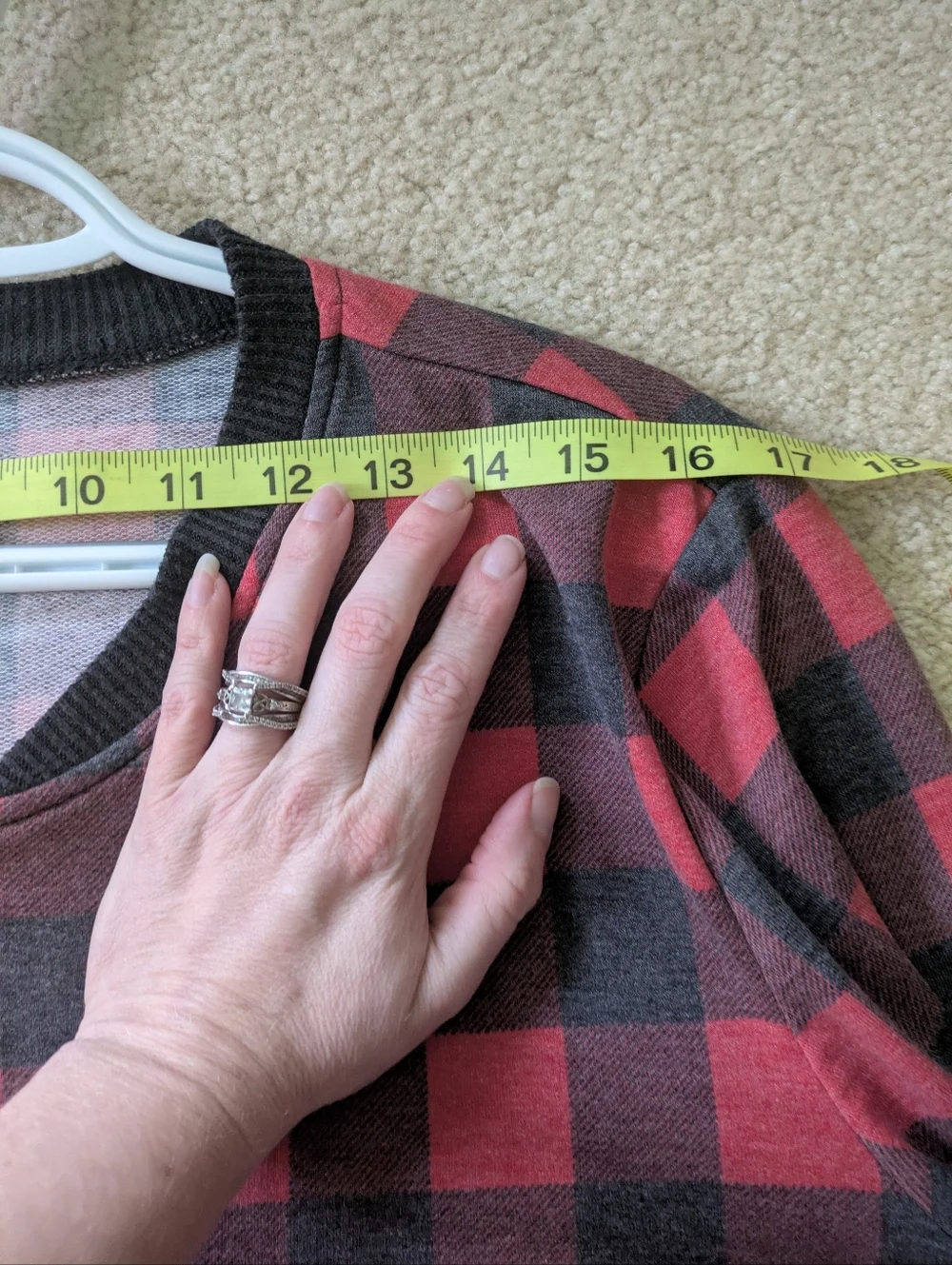 No Boundaries‎ Red and Black Plaid Utility Jacket 2XL Lightweight